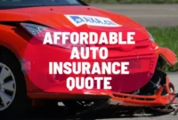 Affordable Auto Insurance Quote