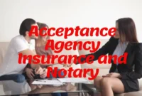 Acceptance Agency Insurance and Notary